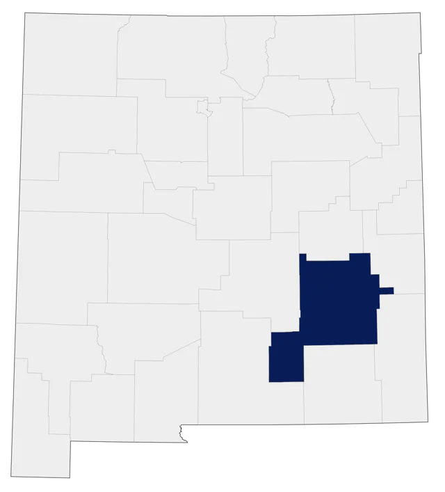 Yellow Rail county map