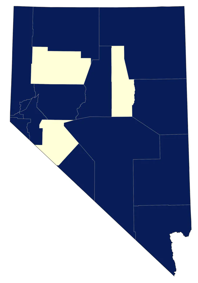 Bank Swallow county map
