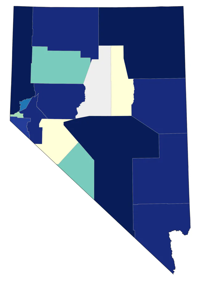 Black Tern county map