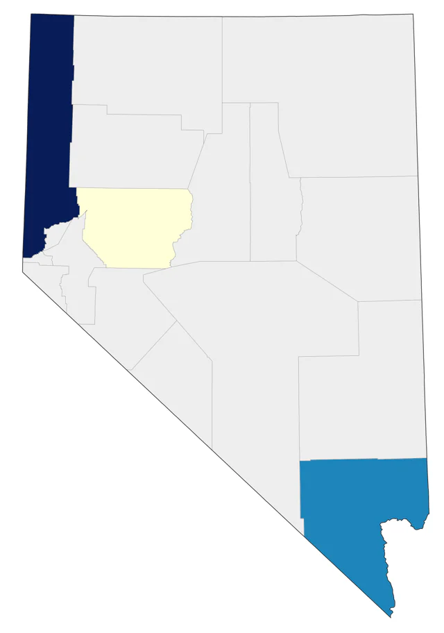Black Turnstone county map