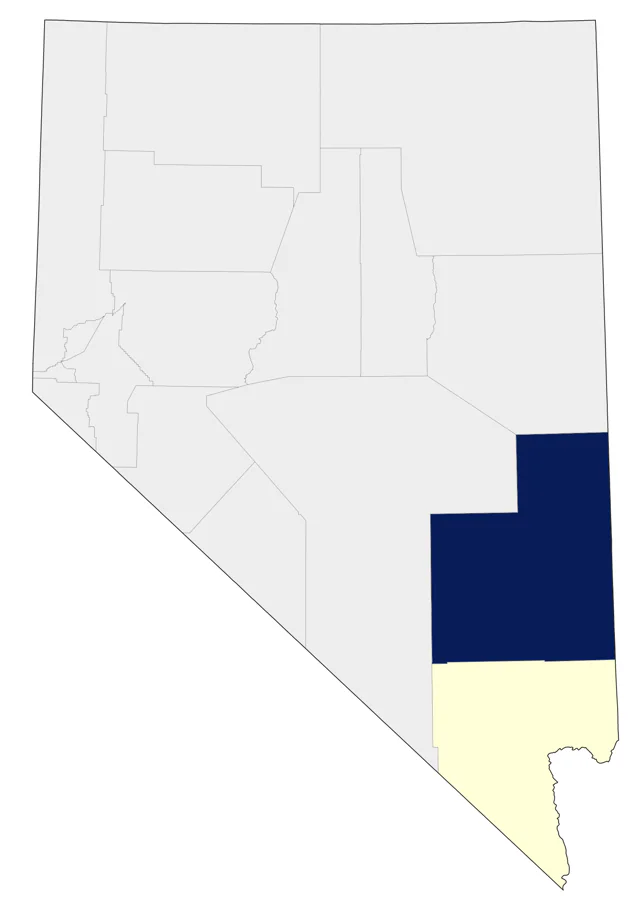 Blue-headed Vireo county map
