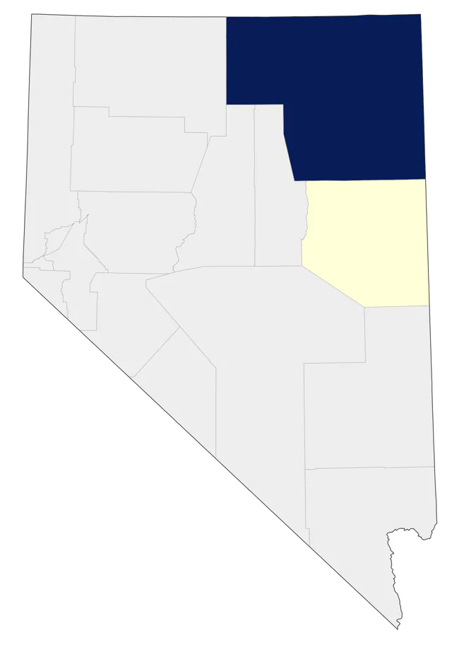 Blue Jay county map