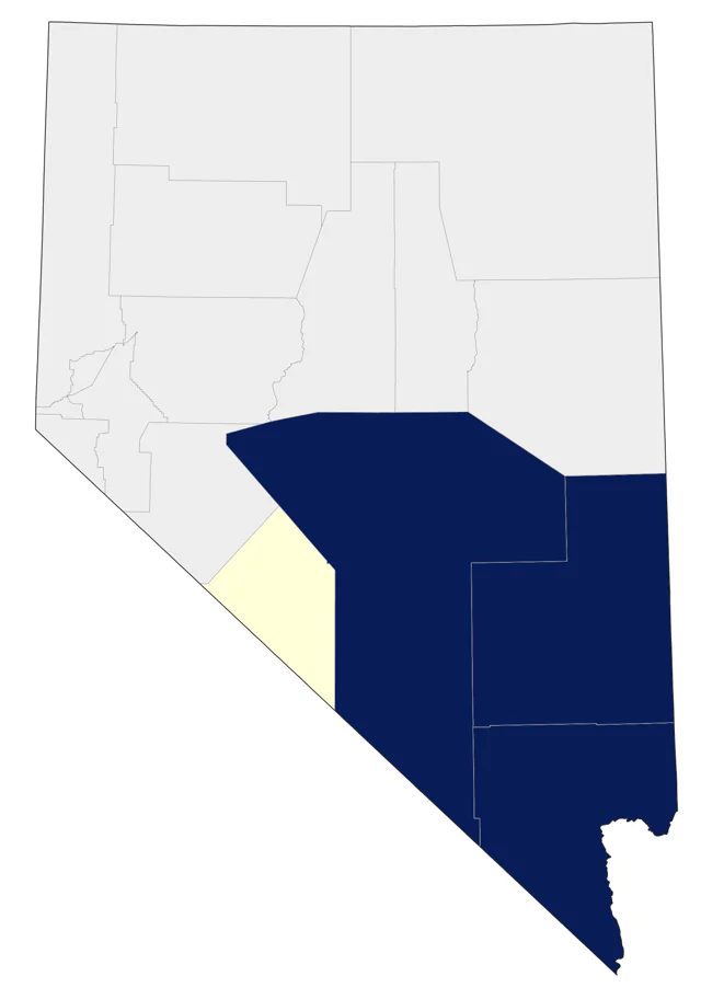 Brown-crested Flycatcher county map