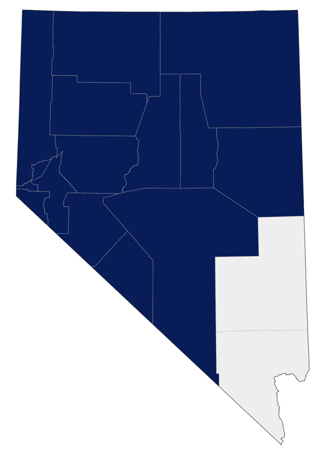 California Quail county map