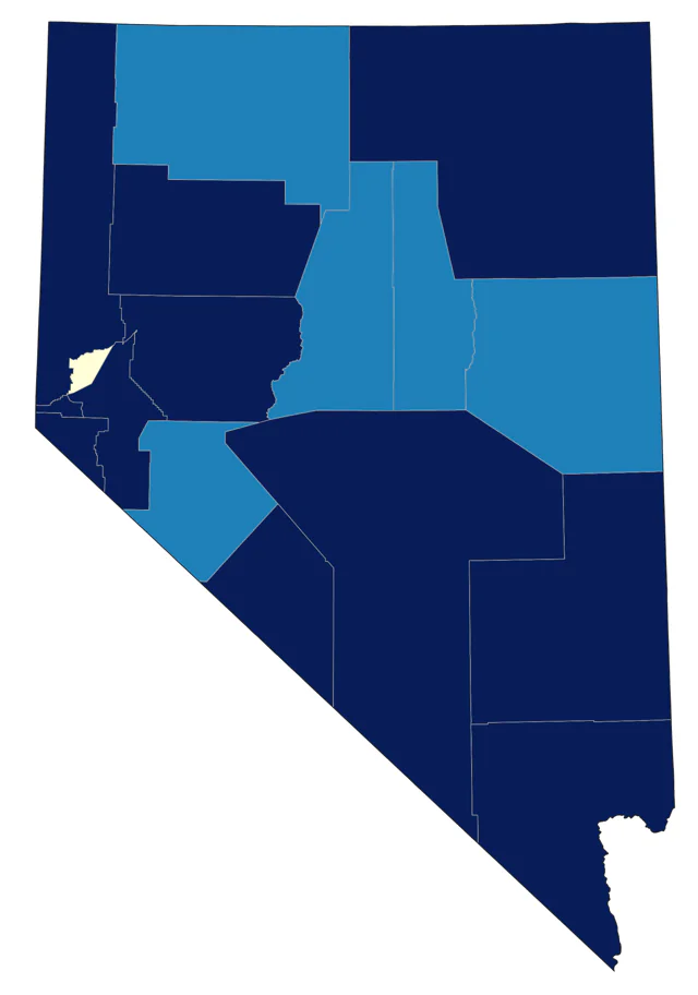 Greater Yellowlegs county map