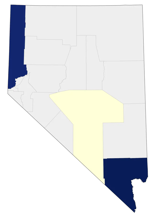 Mandarin Duck county map