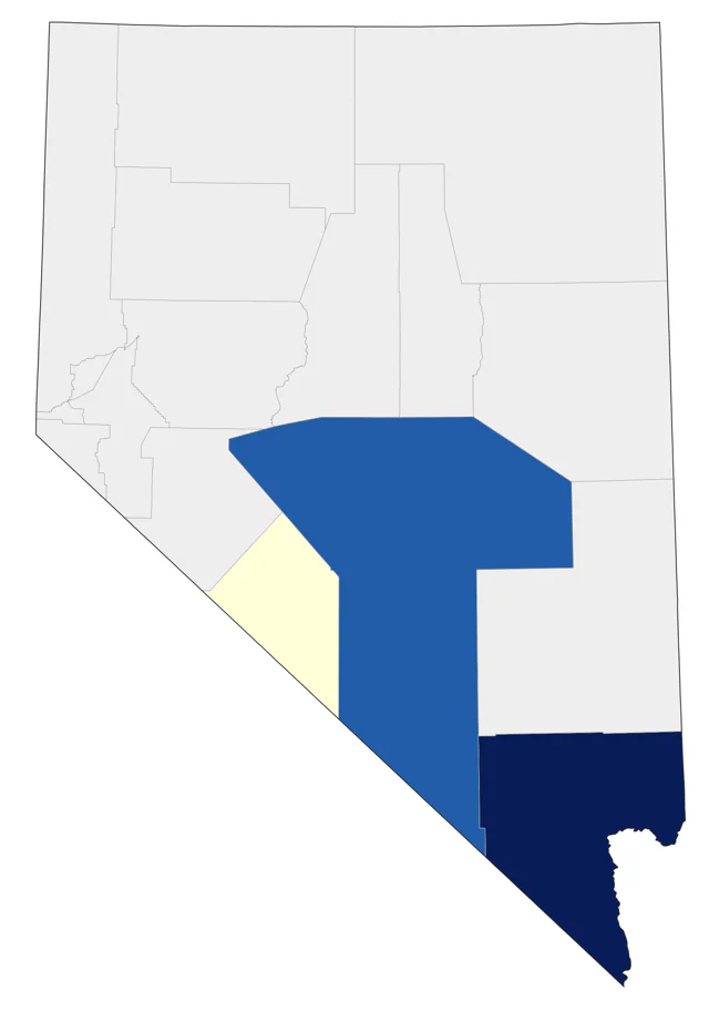 Mourning Warbler county map