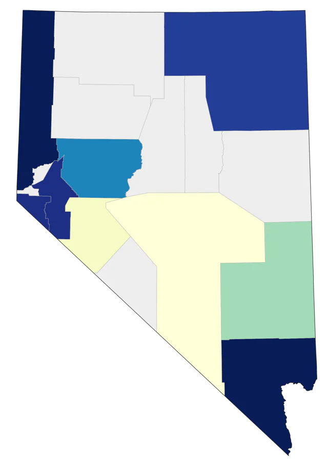 Pacific Loon county map