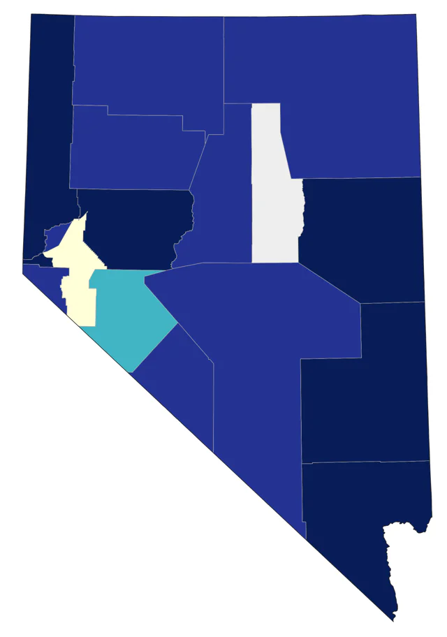 Pacific Wren county map