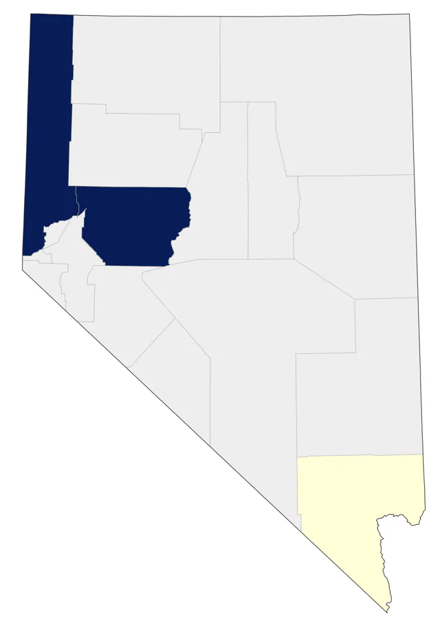 Parasitic Jaeger county map