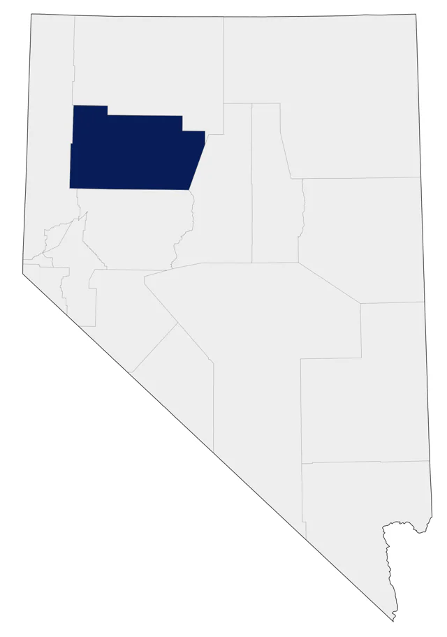 Passenger Pigeon county map