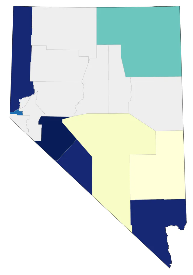 Purple Martin county map
