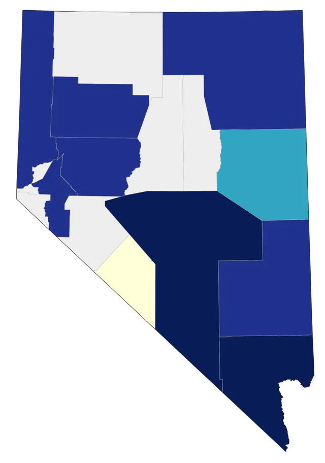 Semipalmated Sandpiper county map