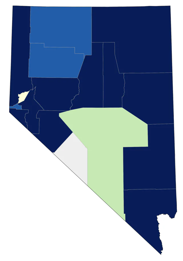 Tundra Swan county map