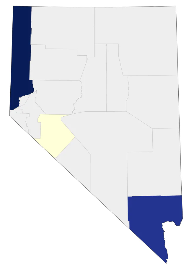 Western Gull county map