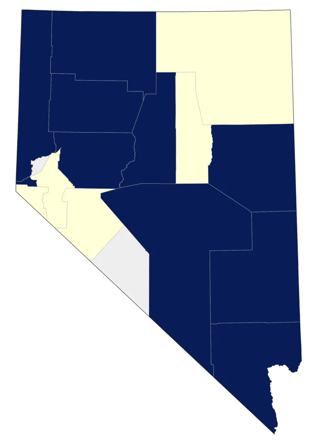 Western Screech-Owl county map