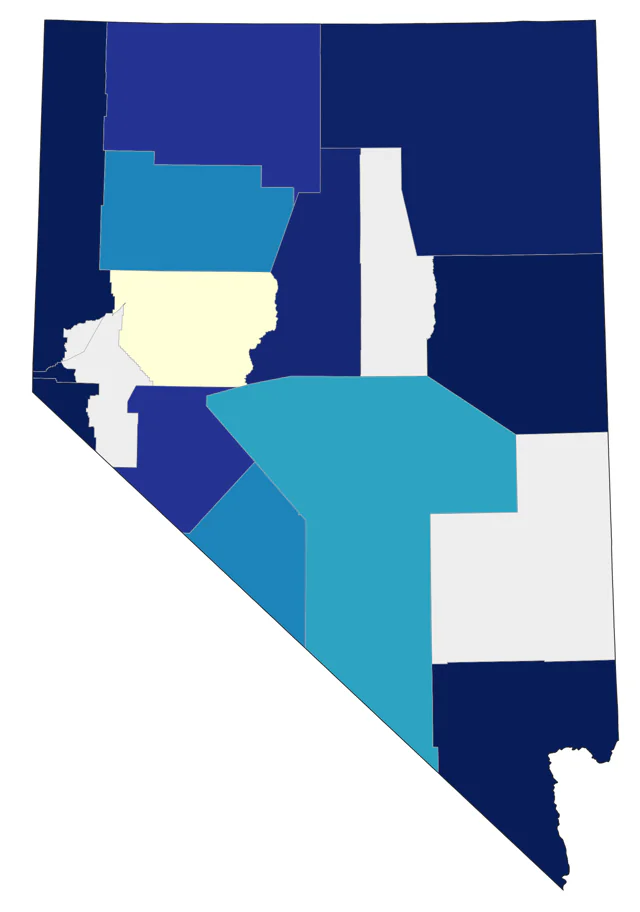 Williamson's Sapsucker county map