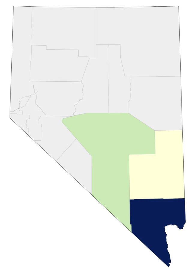 Wood Thrush county map