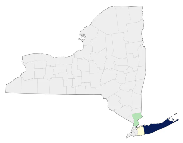 Atlantic Yellow-nosed Albatross county map