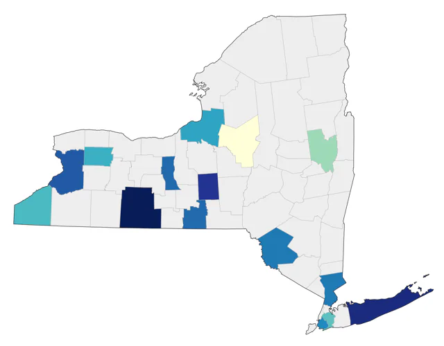 Black Swan county map