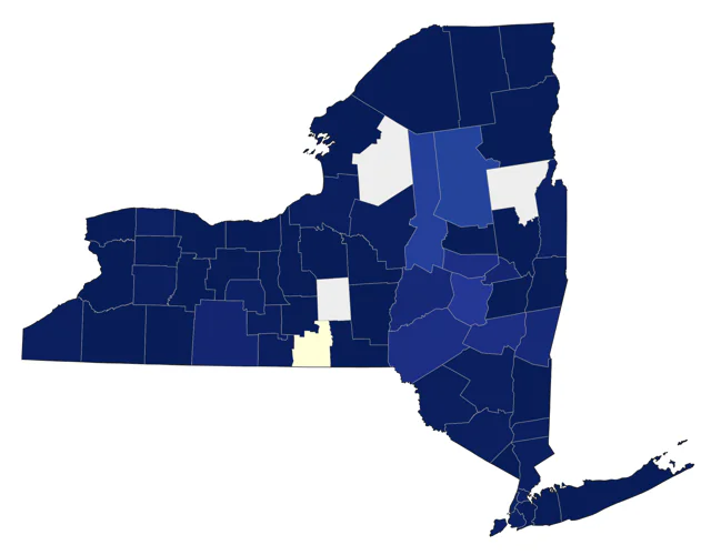Black Tern county map
