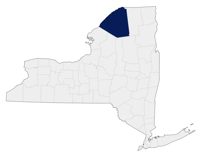 Bronzed Cowbird county map