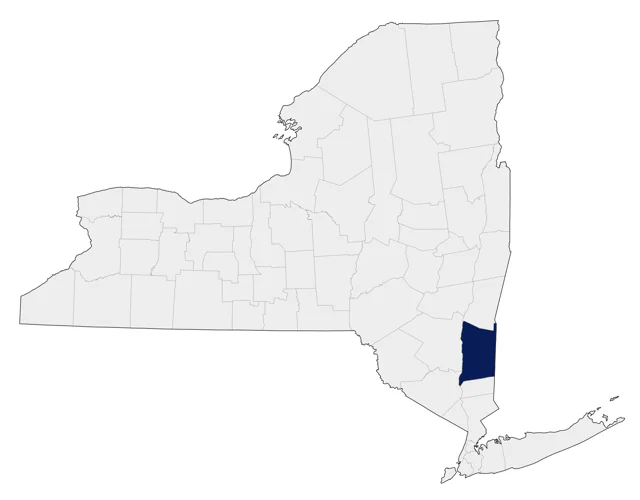 Common Crane county map