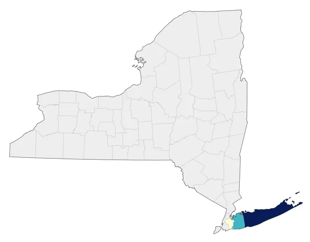 Common Murre county map