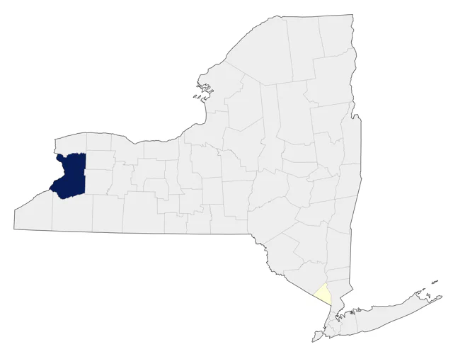 Common Quail county map