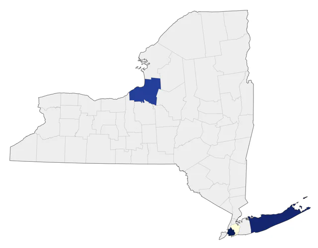 Common Ringed Plover county map