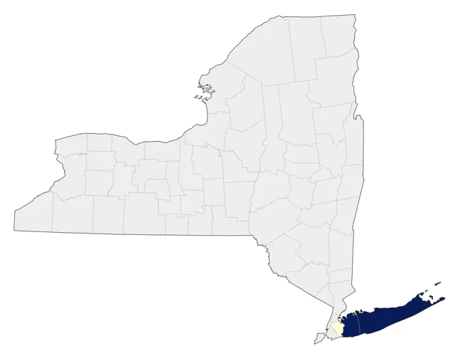 Cory's Shearwater county map