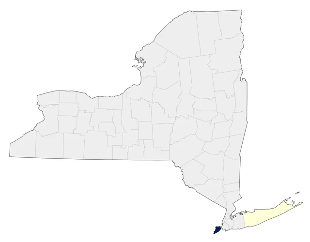 Little Egret county map