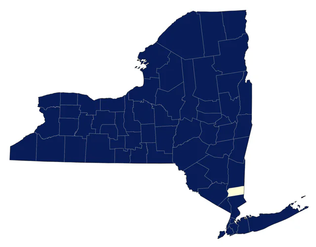Mourning Warbler county map