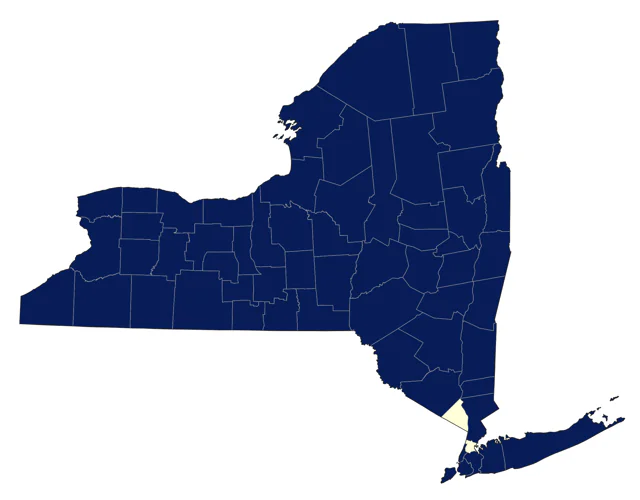 Pine Siskin county map