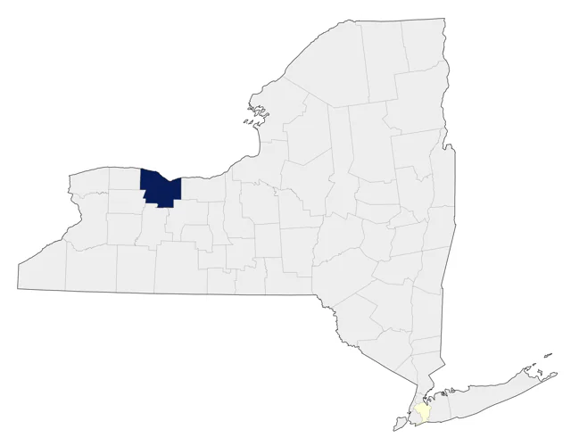Sharp-tailed Sandpiper county map
