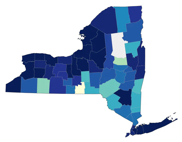 Snowy Owl county map