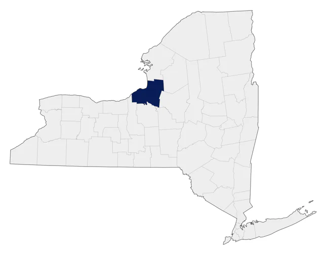 Whooping Crane county map