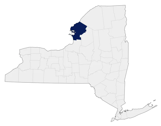 Willow Ptarmigan county map