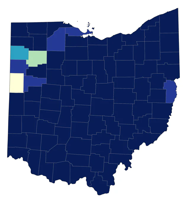 Barred Owl county map