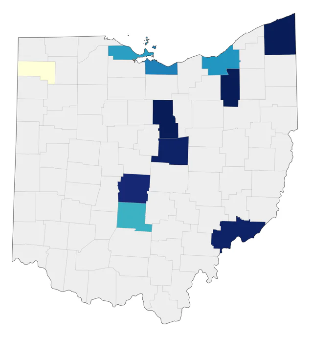 Black Swan county map