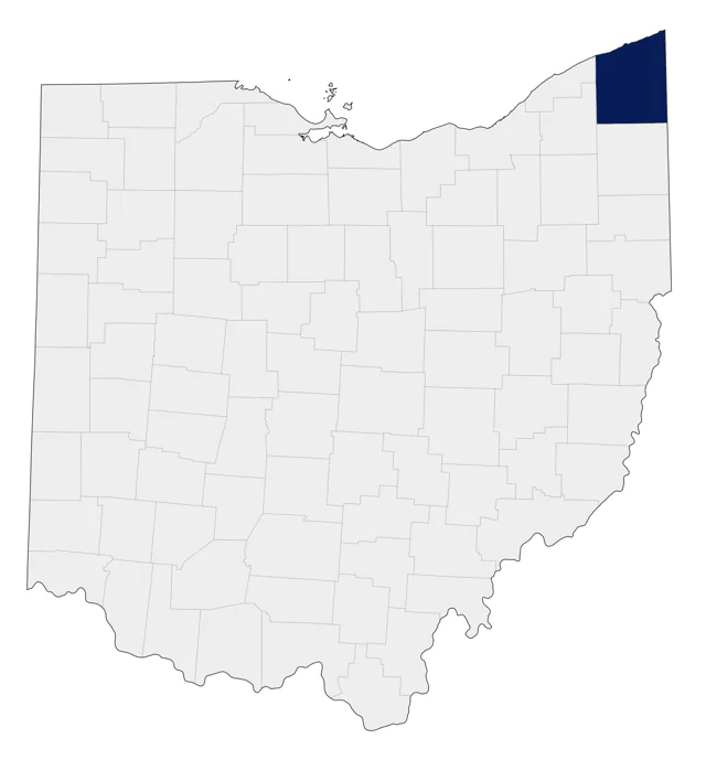 Black-tailed Gull county map