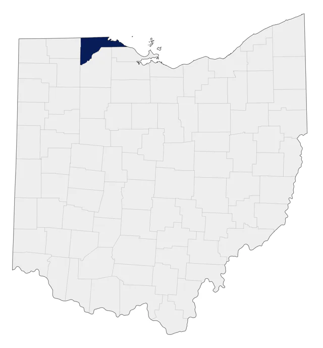 Blue-crowned Parakeet county map