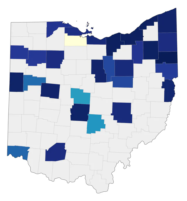 Brant county map