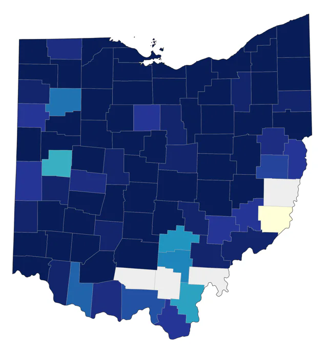 Dunlin county map