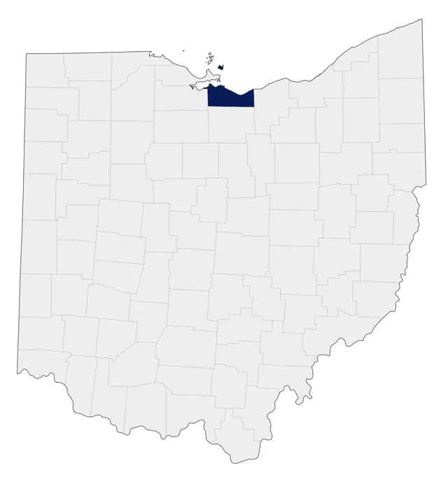 Falcated Duck county map