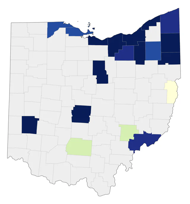 Fish Crow county map