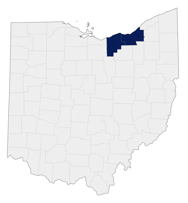 Heermann's Gull county map