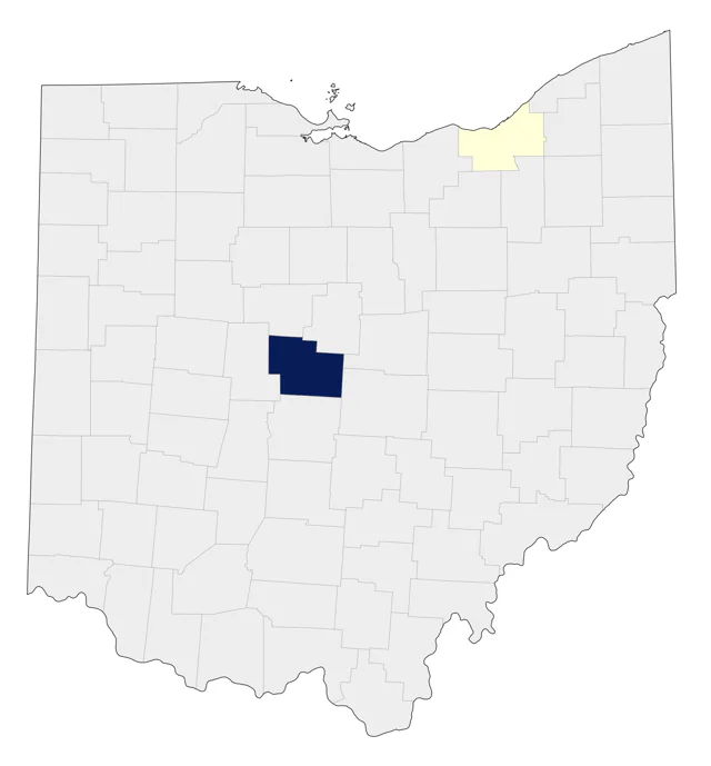 Ivory Gull county map