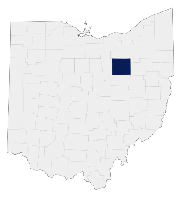 Lady Amherst's Pheasant county map