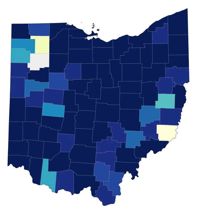 Merlin county map